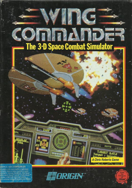 Wing Commander box art for Super Famicom